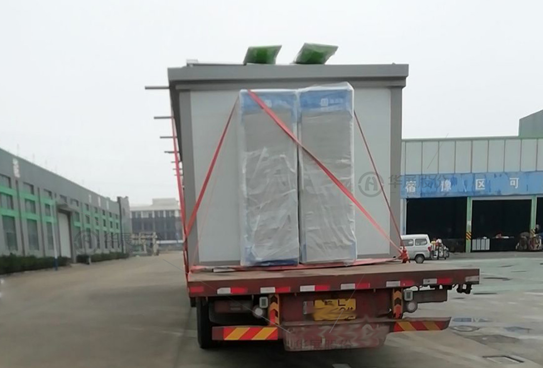 鹽城垃圾分類投放站，四分類垃圾房，智能分類垃圾房，垃圾分類箱房
